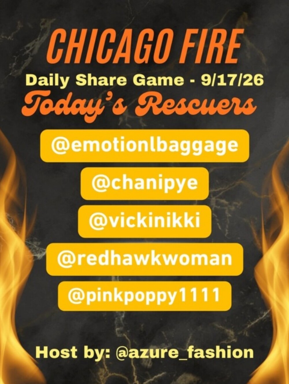 Featured 9/17 as SHAY